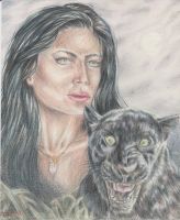 Panther woman