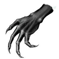 Dawn Hunter hand