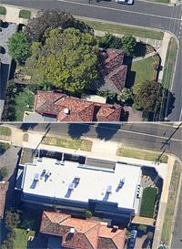 Neighborhood house: before and after