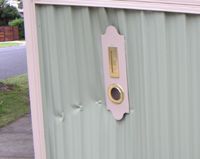 Fence vandalism