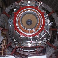 Forward docking port of Zvezda