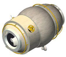 Pirs computer illustration (ESA)