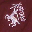 Kentavr logo on space clothing