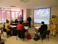 Orlan classroom lesson (JAXA)