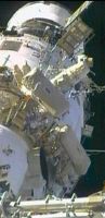 ISS-11 spacewalk (NASA TV)