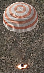 TMA-17 landing
